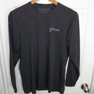 Anetik Lighter Cooler Performance Tee Long Sleeve Yellowfin Fishing Boats Medium